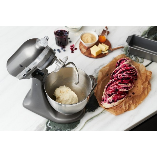 KitchenAid 5KSM175PSEMS Artisan food processor 300 W 4.8 L Silver