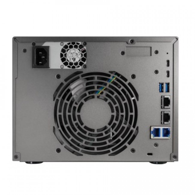 Asustor LOCKERSTOR 6 Gen3 (AS6806T) NAS Desktop AMD Ryzen V3C14 16 GB DDR5 ADM Black
