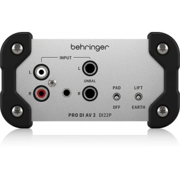 Behringer DI22P DI-box pasywny stereo