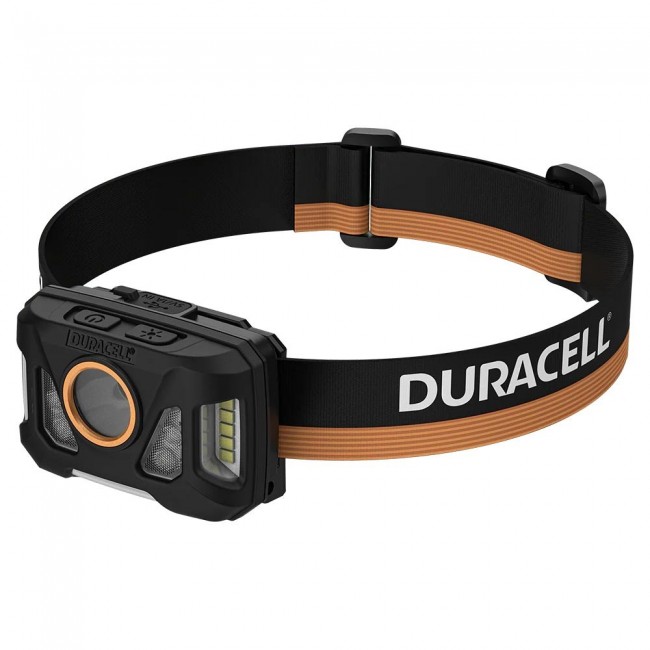 Duracell DH1000R Headlamp black, orange