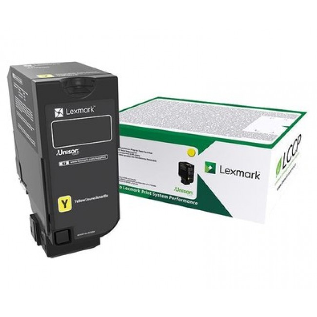 Lexmark 75B20Y0 toner cartridge 1 pc(s) Original Yellow