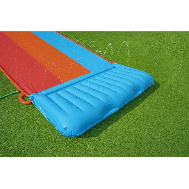Bestway H2OGO! Triple Water Slide with Tsunami Splash Ramp 4.88 m