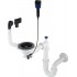 Siphon for 1-bowl granite sink - Space-Saver