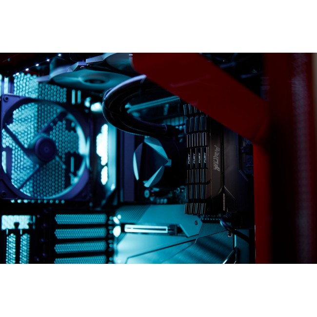 Kingston Technology FURY 32GB 3600MT/s DDR4 CL16 DIMM (Kit of 2) 2RX8 Renegade Black Kingston Technology FURY 32GB 3600MT/s DDR4 CL16 DIMM (Kit of 2) 2RX8 Renegade Black