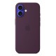 Apple iPhone 16 Silicone Case with MagSafe - Plum