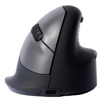 R-Go Tools Ergonomic mouse R-Go HE Break with break software, medium (hand size 165-185 mm), right-handed, Bluetooth, black