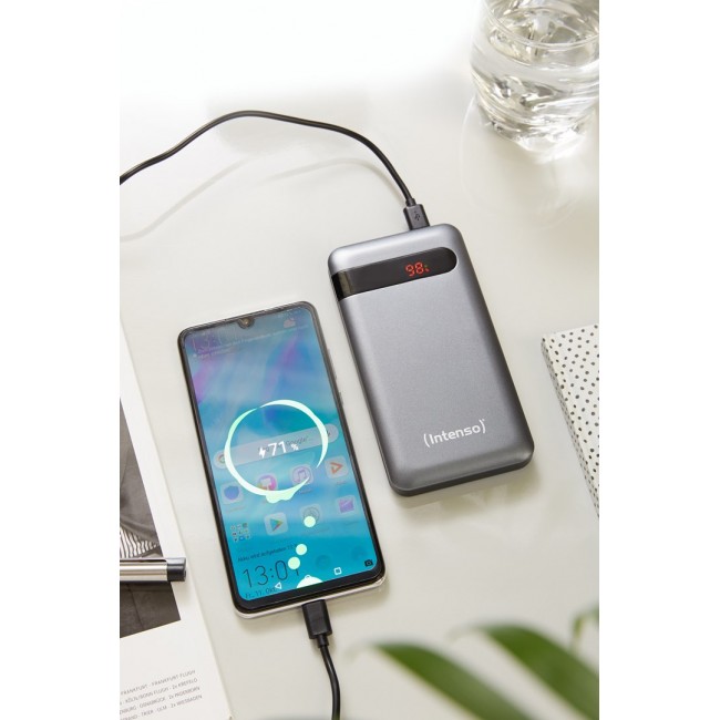 Intenso PD10000 Lithium Polymer (LiPo) 10000 mAh Anthracite