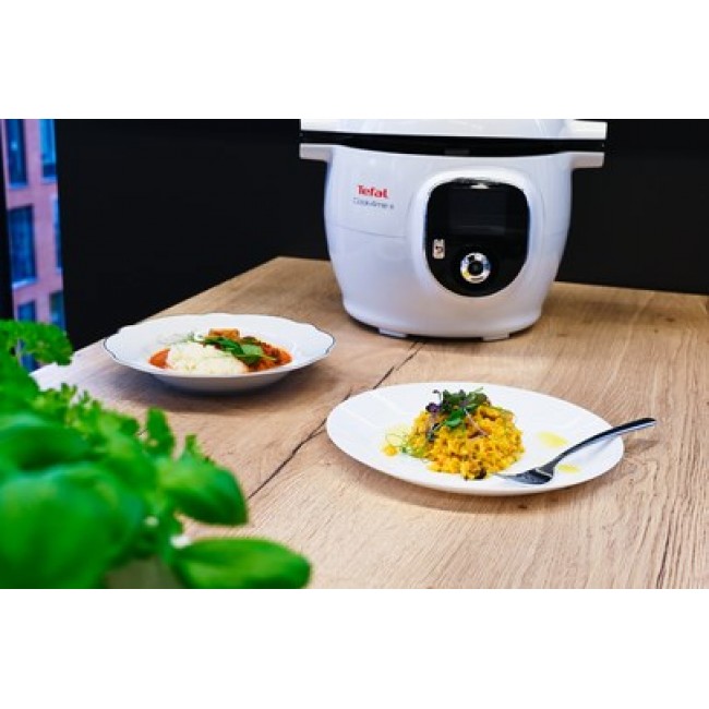 Tefal CY851130 multi cooker 6 L Chrome, White Tefal CY851130 multi cooker 6 L Chrome, White