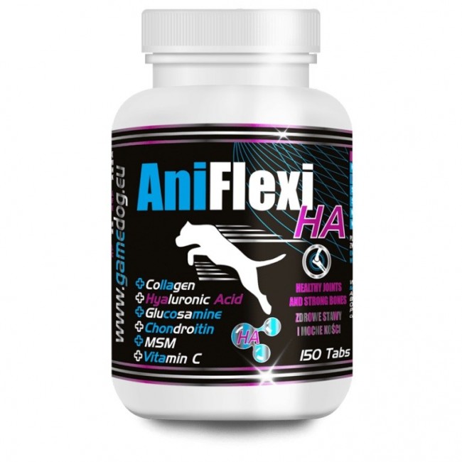 GAME DOG AniFlexi HA - supplements for dogs - 150 tablets