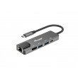 Equip USB-C 5 in1 Multifunction Adapter, HDMI, Gigabit LAN, USB 3.2 GEN1, 100W USB PD Equip USB-C 5 in1 Multifunction Adapter, HDMI, Gigabit LAN, USB 3.2 GEN1, 100W USB PD