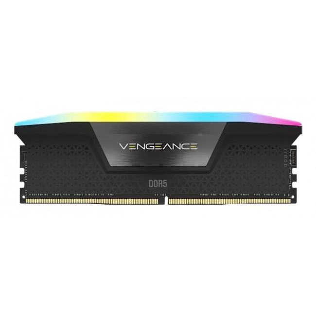 Corsair Vengeance RGB CMH64GX5M2D6000C40 memory module 64 GB 2 x 32 GB DDR5 6000 MT/s 288-pin DIMM Corsair Vengeance RGB CMH64GX5M2D6000C40 memory module 64 GB 2 x 32 GB DDR5 6000 MT/s 288-pin DIMM