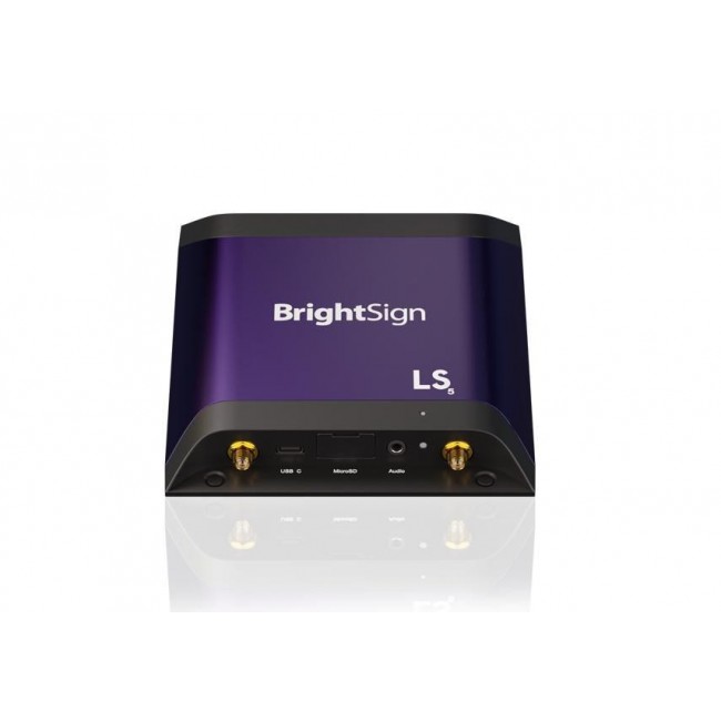 BrightSign LS425 digital media player Black, Purple Full HD Wi-Fi