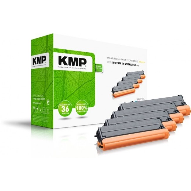KMP MULTIPACK B-T98V toner cartridge 4 pc(s) Compatible Black, Cyan, Magenta, Yellow KMP MULTIPACK B-T98V toner cartridge 4 pc(s) Compatible Black, Cyan, Magenta, Yellow