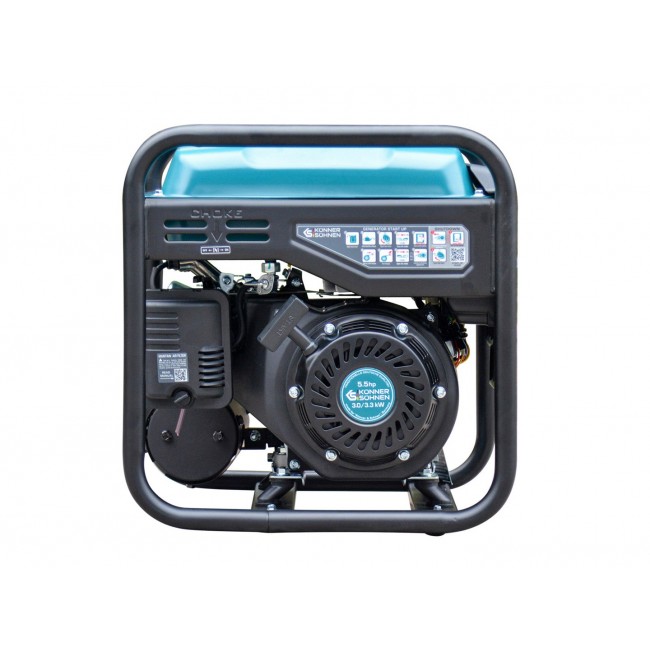 K nner & S hnen KS 3300I engine-generator 3000 W 7 L Petrol Black, Teal
