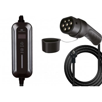 Helos E-Car Charger Type 2 to Schuko TUEV 16A