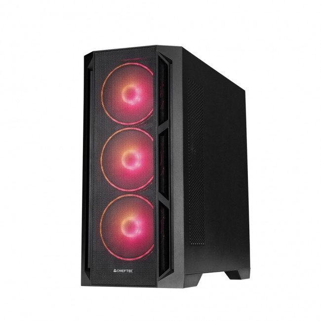Chieftec PC- Geh use GA-01B-L-OP APEX LUMO Midi Tower Black