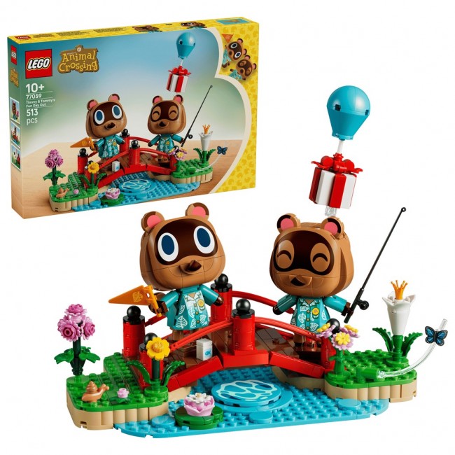 LEGO ANIMAL CROSSING 77059 Timmy & Tommy's Fun Day Out