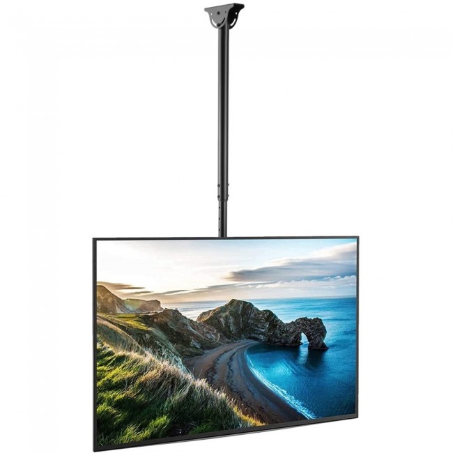 Techly Telescopic Ceiling Support up to 1.6m LED TV LCD 23-42
