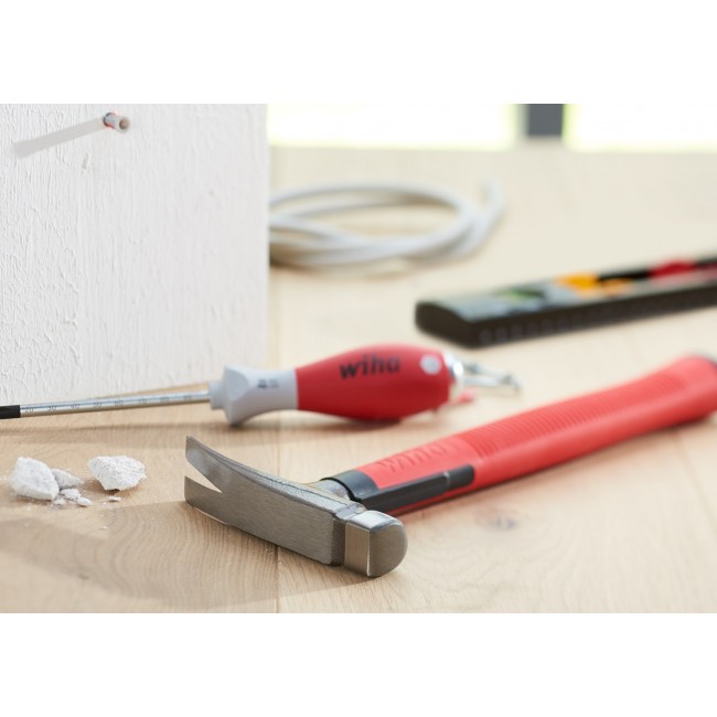 Wiha 42071 hammer Red, Stainless steel