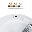 LED plafond panel 7in1 flush-mounted ultra slim 30W 3 colors (WW, NW, CW) Led4U LD142 microwave built-in power supply