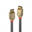 Lindy 5m DisplayPort 1.2 Cable, Gold Line