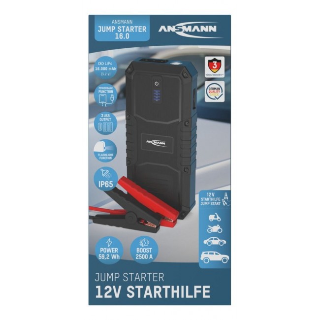 Ansmann Jump Starter 16.0 2500 A