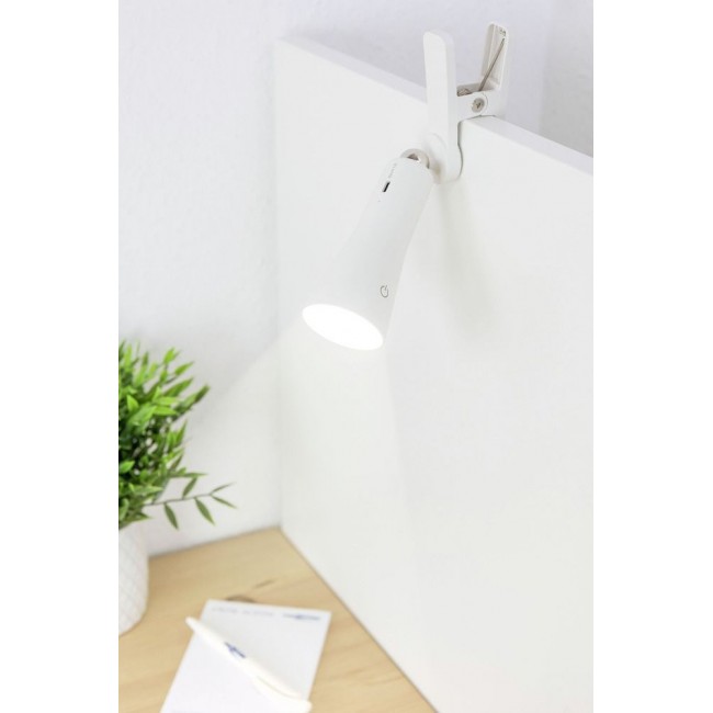Ansmann 1600-0526 table lamp SMD LED Module 2 W SMD LED Silver, White