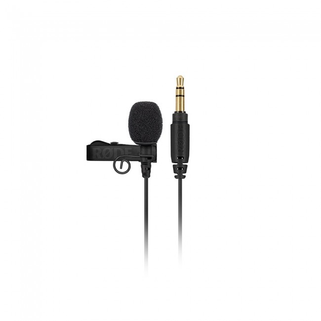 R DE LAVALIER GO microphone Black, White Clip-on microphone