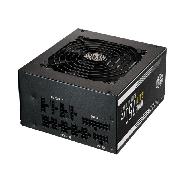 Cooler Master MWE Gold 750 V2 ATX 3.1 power supply unit 750 W 24-pin ATX Black Cooler Master MWE Gold 750 V2 ATX 3.1 power supply unit 750 W 24-pin ATX Black