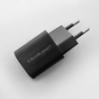 Qoltec 50764 mobile device charger Laptop, Portable gaming console, Power bank, Smartphone, Smartwatch, Tablet Black AC Fast charging Indoor