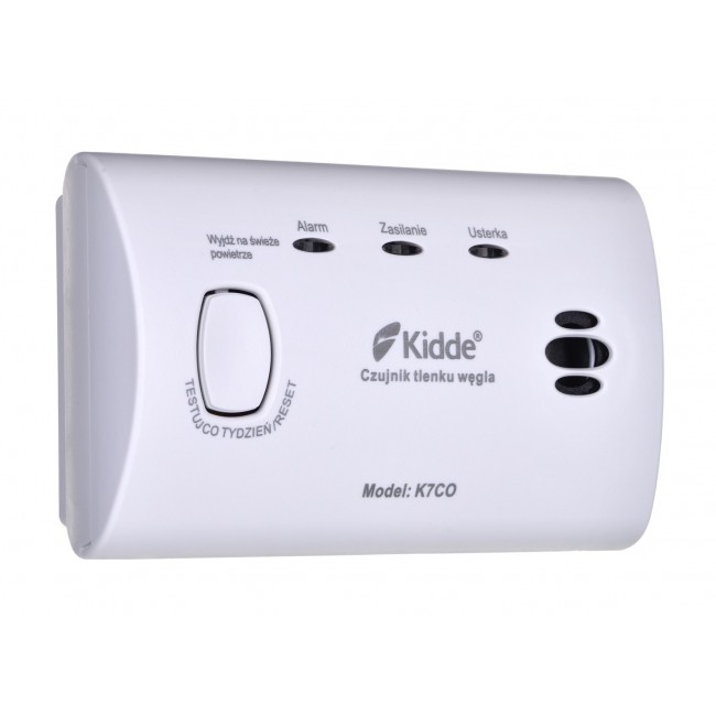 K7CO KIDDE CARBON MONOXIDE AND CARBON MONOXIDE DETECTOR