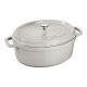 ZWILLING STAUB LA COCOTTE 4.2 L Oval Cast iron Casserole baking dish ZWILLING STAUB LA COCOTTE 4.2 L Oval Cast iron Casserole baking dish
