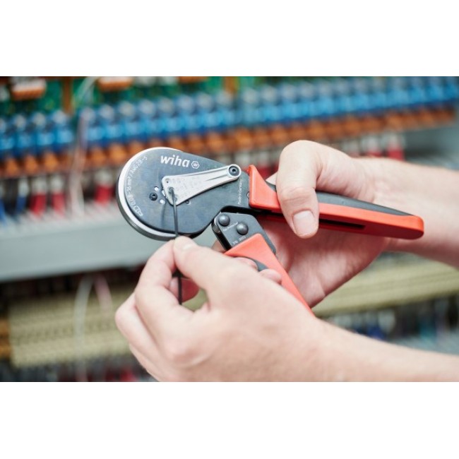 Wiha 41246 cable crimper Crimping tool Black, Red Wiha 41246 cable crimper Crimping tool Black, Red