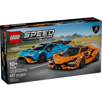 LEGO SPEED CHAMPIONS 77238 Lamborghini Revuelto & Hurac n STO