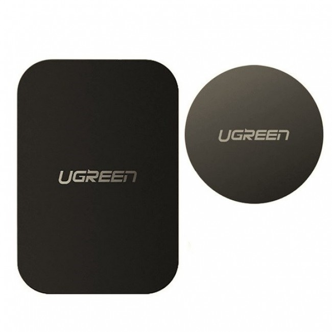 Ugreen metal plates for magnetic phone holders, 2 pcs. LP123 (black) Ugreen metal plates for magnetic phone holders, 2 pcs. LP123 (black)