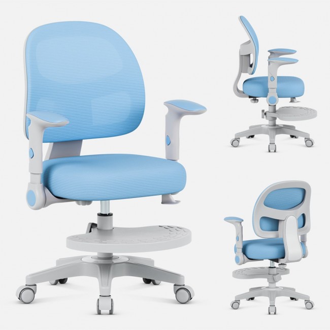 Junior 5.0 Blue swivel chair