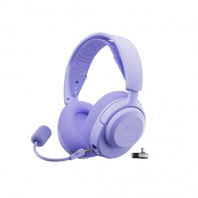Steelseries Arctis Nova 3X Headset Wireless Head-band Music/Everyday Bluetooth Lavender Steelseries Arctis Nova 3X Headset Wireless Head-band Music/Everyday Bluetooth Lavender