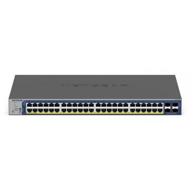 NETGEAR 52-Port PoE Gigabit/10G Stackable Smart Switch (GS752TXP) NETGEAR 52-Port PoE Gigabit/10G Stackable Smart Switch (GS752TXP)