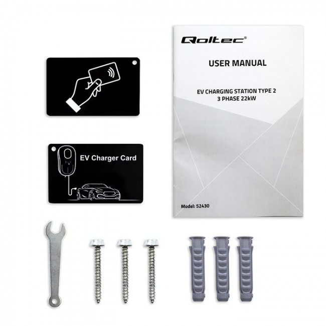 EV Charging Station 2-in-1 Type 2, 22kW, Wi-fi EV Charging Station 2-in-1 Type 2, 22kW, Wi-fi