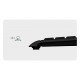 KeySonic KSK-3011ELC (DE) keyboard Home USB QWERTZ German Black