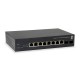 LevelOne 10-Port Web Smart Gigabit PoE Switch, 8 PoE Outputs, 2 x Gigabit SFP, 70W