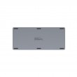 UNITEK D1092A keyboard USB US International Grey UNITEK D1092A keyboard USB US International Grey