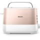 Philips Viva Collection HD2638/11 toaster 7 2 slice(s) 950 W Rose gold, White