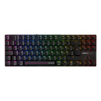 CHERRY MX 8.2 Pro TMR Wireless keyboard Gaming USB + RF Wireless + Bluetooth QWERTZ German Black