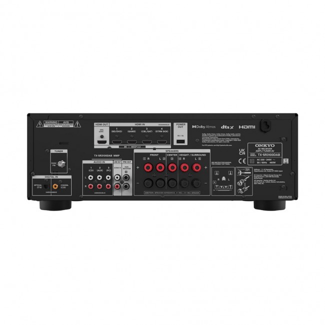 ONKYO TX-SR3100 AV receiver 80 W 5.2 channels Surround Black