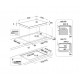 Hotpoint Ariston HS 1377C CPNE Black Built-in 77 cm Zone induction hob 4 zone(s) Hotpoint Ariston HS 1377C CPNE Black Built-in 77 cm Zone induction hob 4 zone(s)
