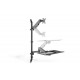 Digitus Flexible wall-mounted Stand/Sit workstation, single monitor Digitus Flexible wall-mounted Stand/Sit workstation, single monitor