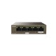 Tenda TEG1105PD network switch Gigabit Ethernet (10/100/1000) Power over Ethernet (PoE) Brown Tenda TEG1105PD network switch Gigabit Ethernet (10/100/1000) Power over Ethernet (PoE) Brown