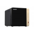 QNAP TS-464 NAS Tower Intel Celeron N5095 8 GB DDR4 0 TB QNAP QTS Black