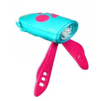 Hornit Mini Pink- TurQ bicycle horn light 5353PITQ